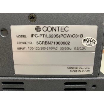 CONTEC IPC-PT/L620S(PCW)C31B Panel Computer W/ Win2000 Pro Embedded